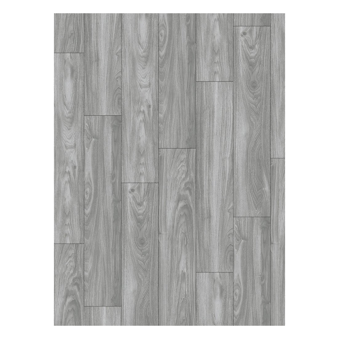 ProFloor PF801 Flooring Plank, 48 in L, 7 in W, Stone Plastic Composite/Vinyl, Starlite Gray