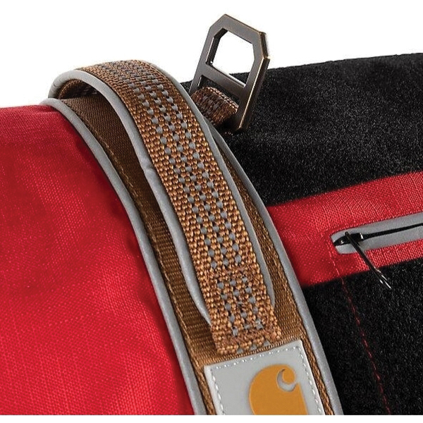 Carhartt P0000545-60104 Dog Harness, L, Hook and Loop, Nylon, 29 to 36 in Harness, Red - 2