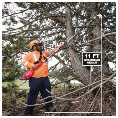 Milwaukee M18 FUEL Series 3016-20PS Pole Saw, 18 V, 10 in Blade, Aluminum Blade, Glass Filled Nylon Pole, 80 in OAL - 2