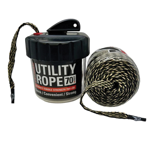 Rapid Rope RRMCC6676 Utility Rope, 70 ft L, Camo - 1
