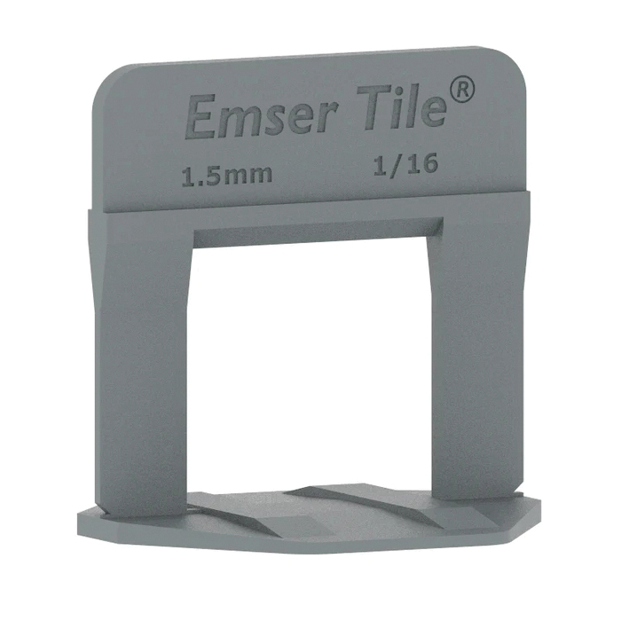 E-LEVEL Series ZEP116E2000 Tile Leveling Spacer, 1/16 in Thick