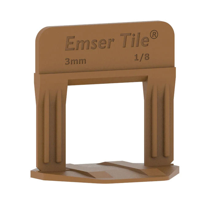 E-LEVEL Series ZEP18E2000 Tile Leveling Spacer, 1/8 in Thick