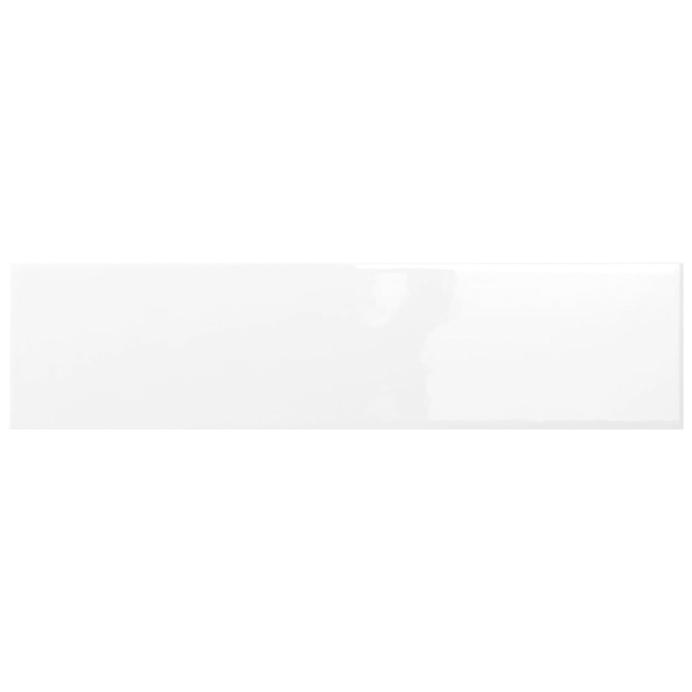 Catch Series F14CATCIC0416PV2 Ceramic Tile, 16 in L Tile, 4 in W Tile, Pressed Edge, Rectangular Pattern, Ice