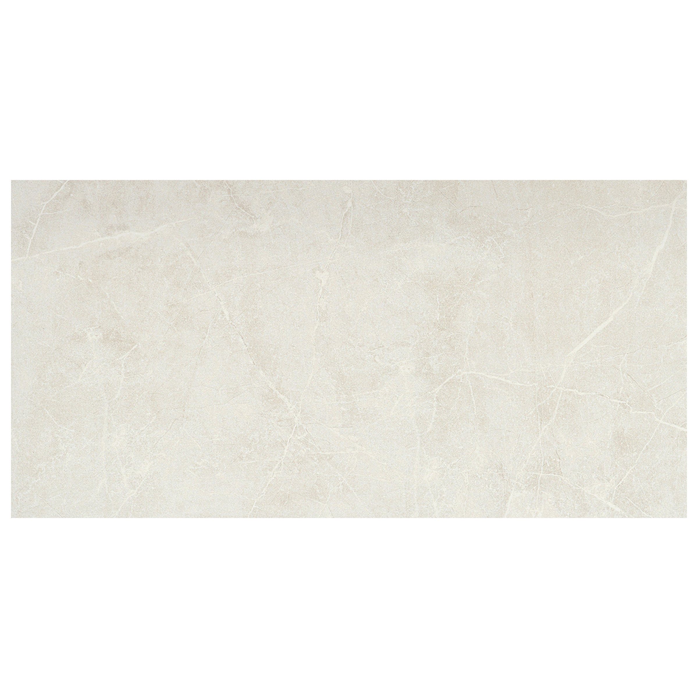 Sterlina II Series F20STERSI1224 Porcelain Tile, 24 in L Tile, 12 in W Tile, Rectified Edge, Silver