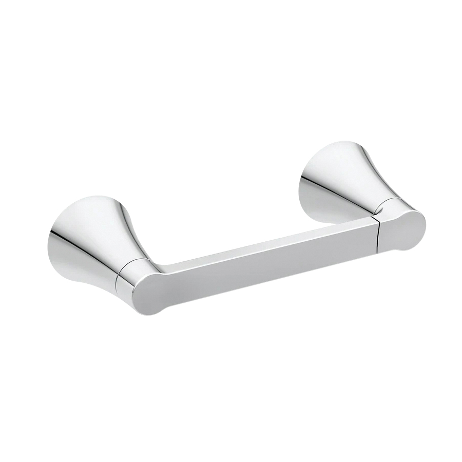 Mikah Series Y0708CH Pivoting Paper Holder, Zinc, Chrome, Wall
