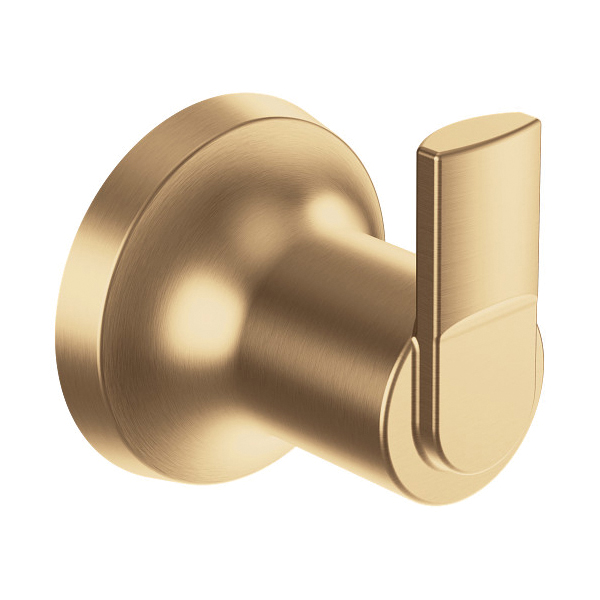 Zyla Series Y1603BZG Robe Hook, Zinc, Bronzed Gold, Wall