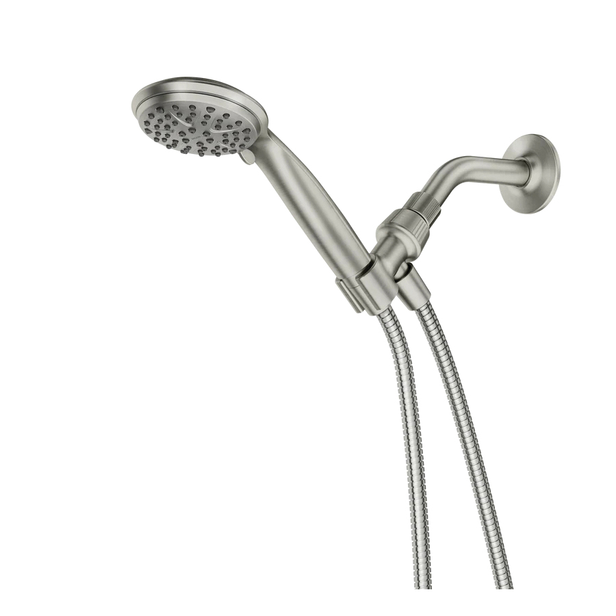 Attune Series 218H0SRN Handheld Shower, 1/2 in Connection, 1.75 gpm, 6-Spray Function, Plastic, Brushed Nickel