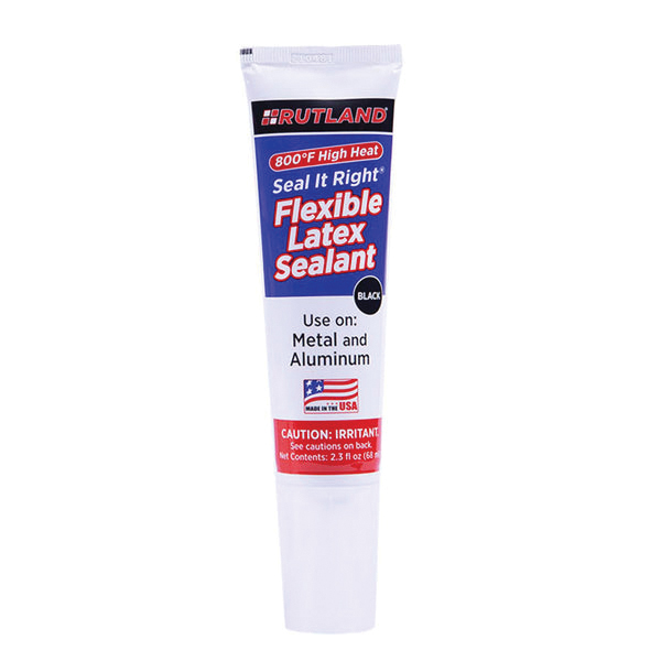 641C Flexible Sealant, Paste, Black, 2.3 fl-oz Tube