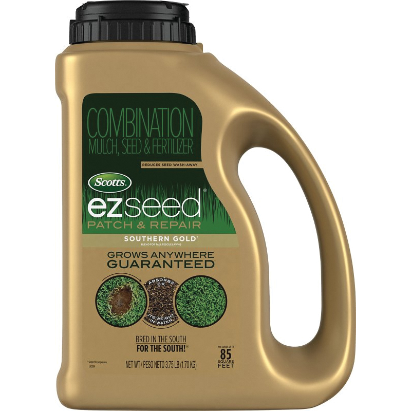 EZ Seed 18413 Southern Gold Grass Seed and Fertilizer, 3.75 lb Jug