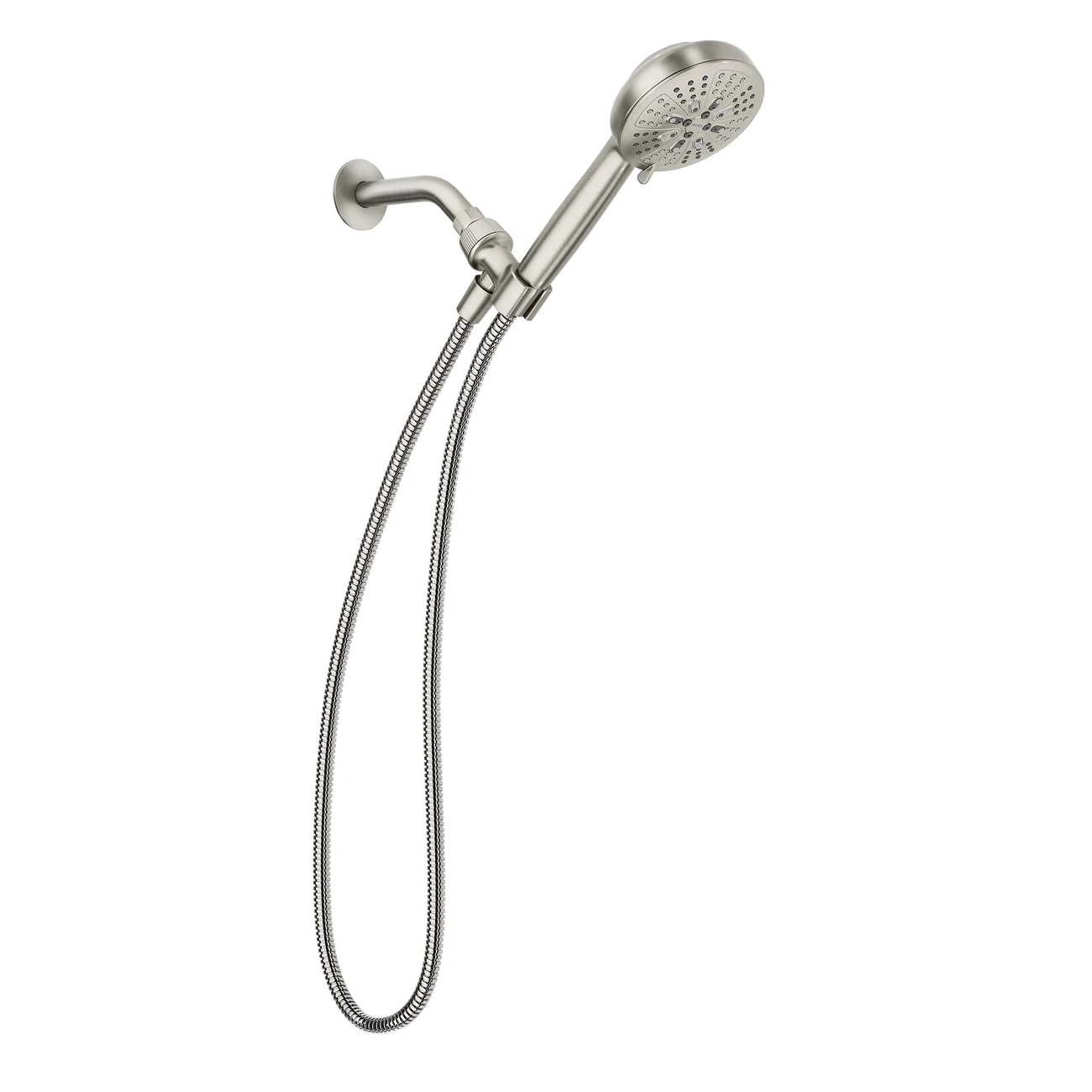 HydroEnergetix Series 200H0 Handheld Shower, 1/2 in Connection, 1.75 gpm, 8-Spray Function, Plastic, Chrome