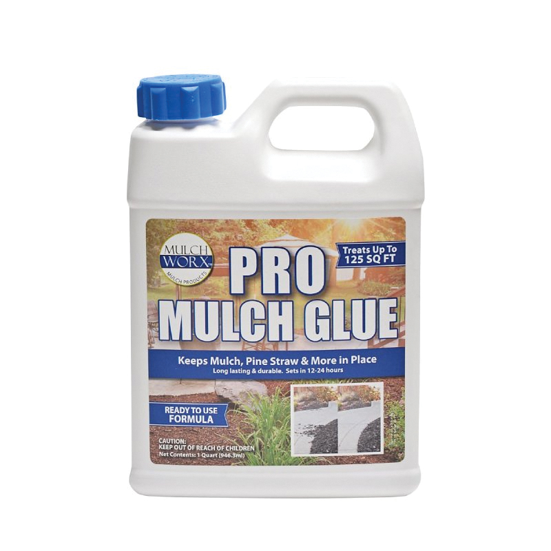 60051 Pro Mulch Glue, Ready To Use, White