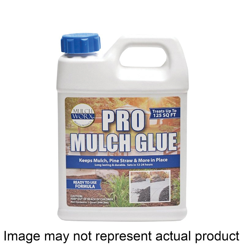 60051 Pro Mulch Glue, Ready-to-Use, White