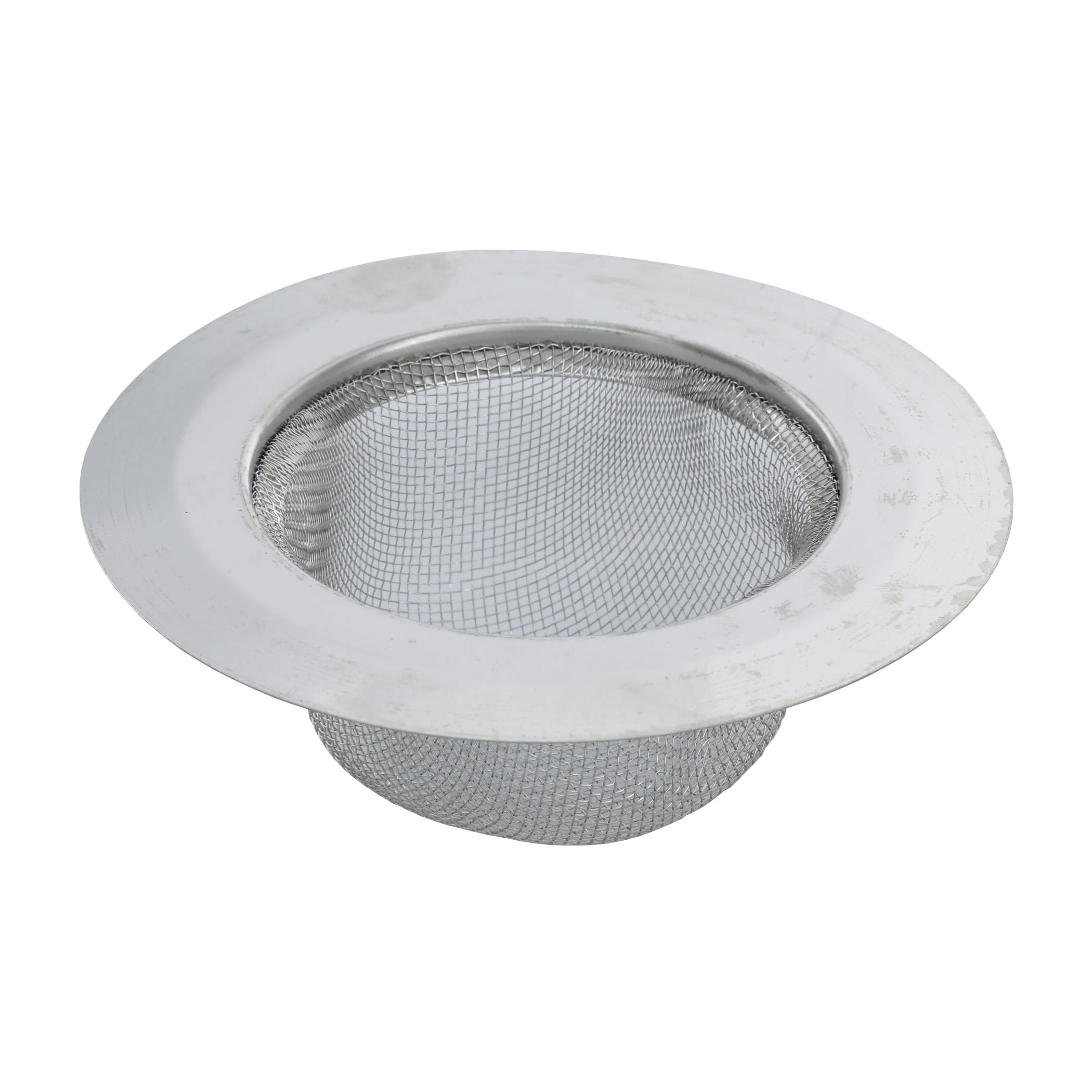 11076 Wide Rim Kitchen Strainer, Stainless Steel