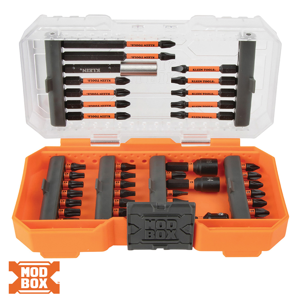 ProFlex 33801 Impact Driver Bit Set, 40-Piece, Tool Steel