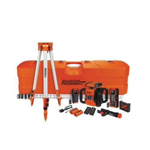 JRT300-RDHV-S Dual Slope Rotary Laser System, 200 ft Interior, 4000 ft Exterior, +/-1/16 in at 100 ft Accuracy