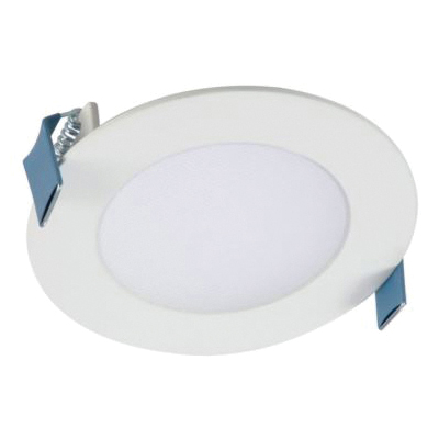 HLB4LSFS5 Canless Downlight, 11.7 W, 120 V, LED Lamp, White, Matte