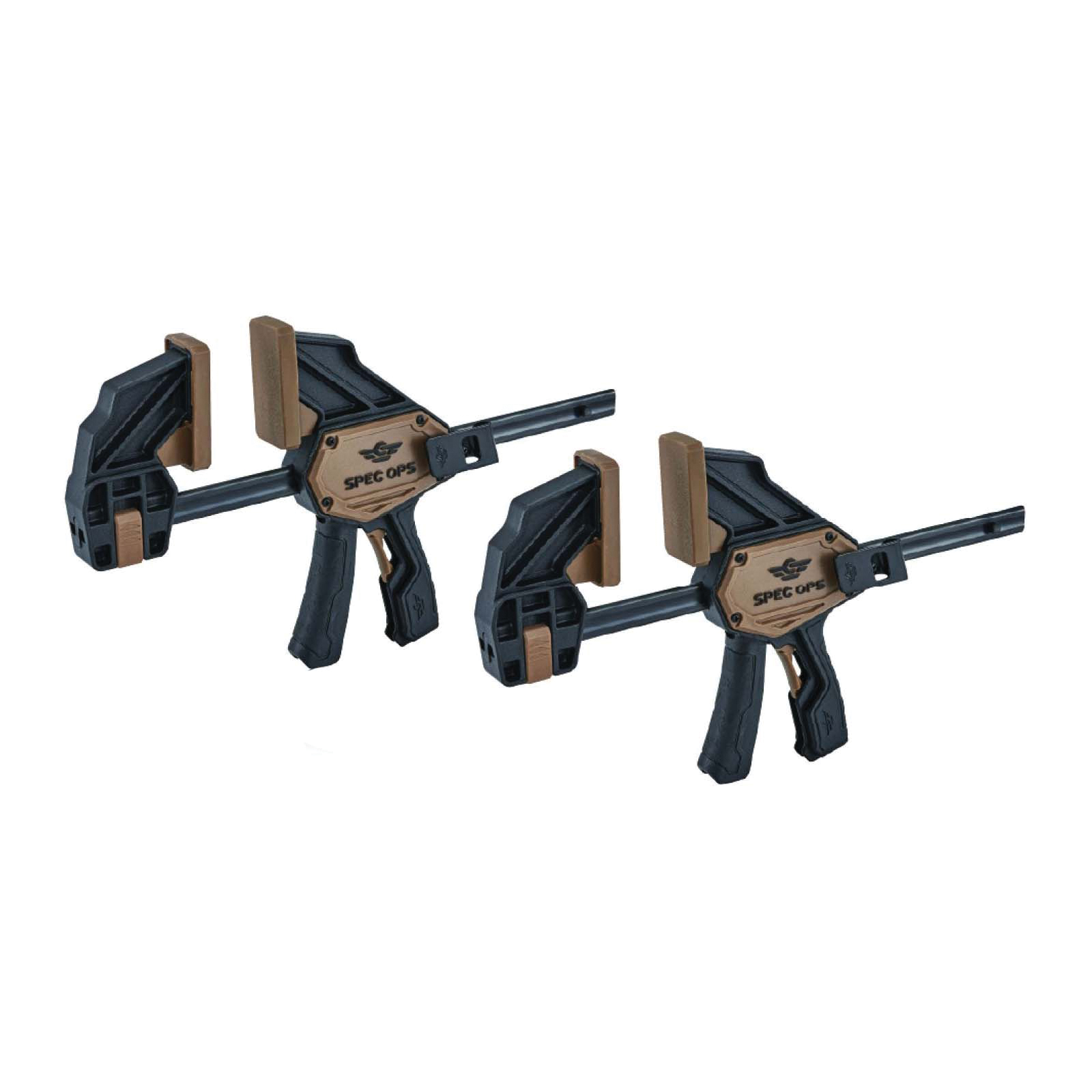 SPEC-TCL7-2PK Large Bar Clamp, 330 lb, 7-1/8 in Max Opening Size, Steel Body