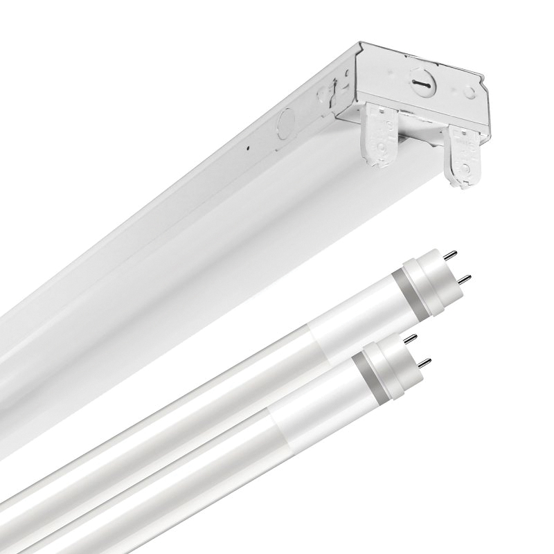 SLES2T82G40 Strip Light Fixture, 120/277 V, 29 W, 2-Lamp, LED Lamp, Cool White, 3600 Lumens, 4000 K Color Temp