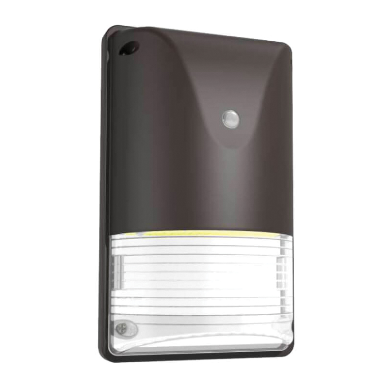 SWPK Series 61506101 Security Wall Pack Light, 120/277 V, 15, 20, 30 W, LED Lamp, Soft White/ Bright White/ Daylight, 1800, 4050 Lumens, Aluminum Fixture, Dark Bronze