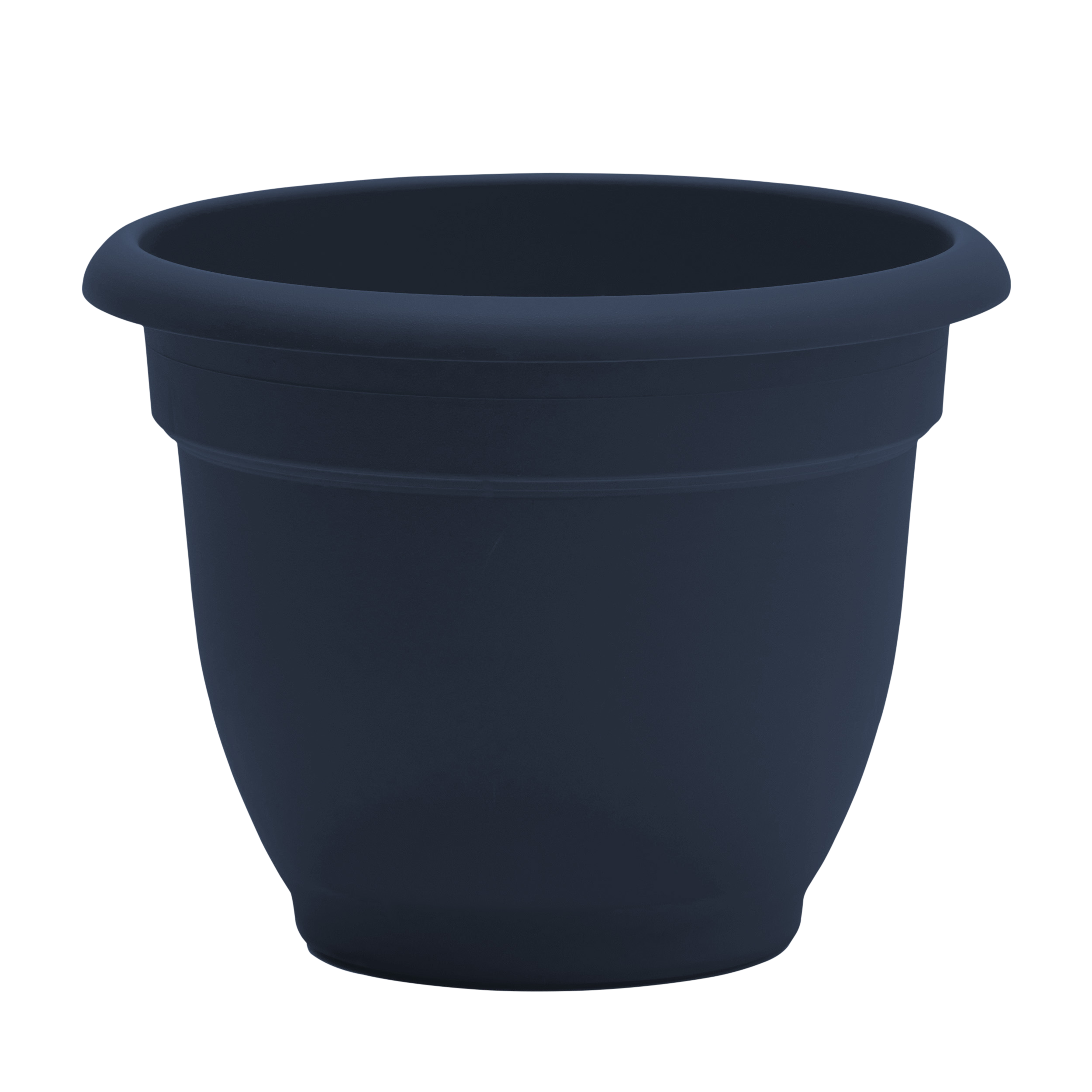 Ariana Series AP1070 Planter, Elegant, Traditional Design, Resin, Navy