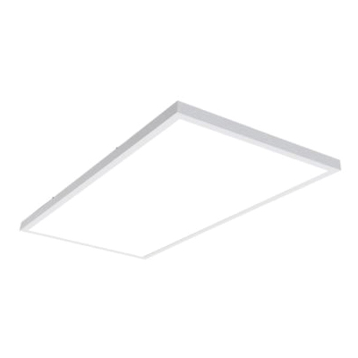 MMS Series 12MMS-L3C5-UNV Panel Light, 120/277 V, 32 W, LED Lamp, 3136 Lumens, 5000 K Color Temp, Steel Fixture