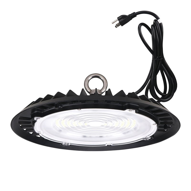 HBD1650CPR High Bay Fixture, 120 V, 150 W, LED Lamp, 16,500 Lumens, 5000 K Color Temp, Aluminum Fixture