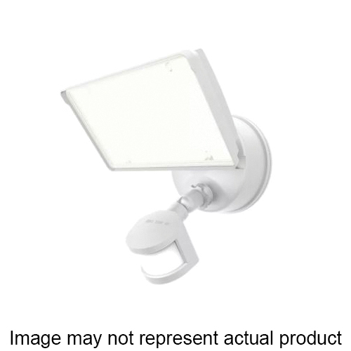 TGS Series TGS5S401MSCB Security Flood Light, 120/277 V, 50 W, 1-Lamp, LED Lamp, Bright White, 4800 Lumens