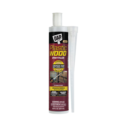 7079828050 Epoxy Filler, Liquid, Tan, 8.6 oz Cartridge
