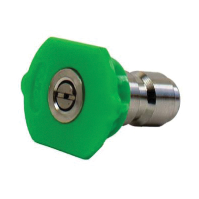 75164 Flushing Spray Nozzle, 25 deg Angle, Quick-Connect, Stainless Steel