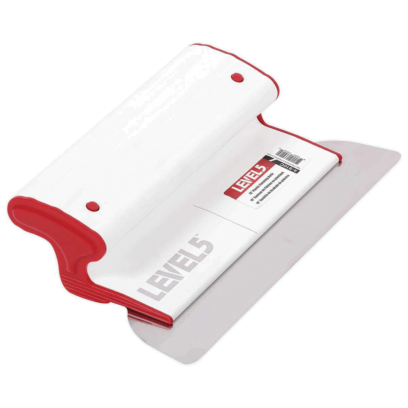 4-910C Skimming Blade, 10 in W Blade, Stainless Steel Blade, Flexible Blade, Extendable Handle, Composite Handle