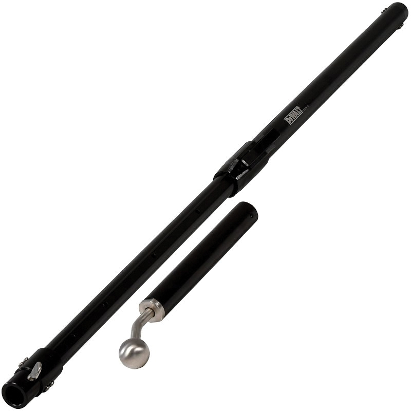 DXTT-2-795 Extendable Flat Box Handle, Aluminum, Anodized