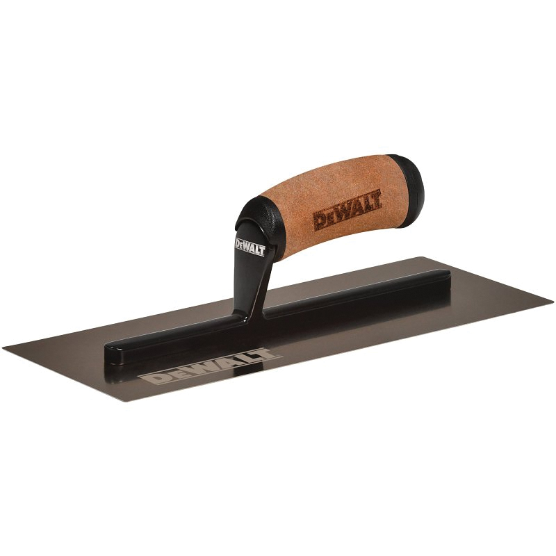 DXTT-2-961 Finishing Trowel, 4-3/4 in W Blade, 12 in L Blade, Stainless Steel Blade, Ergonomic Handle