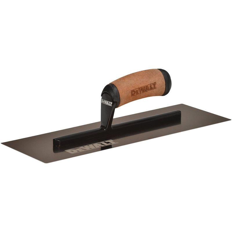 DXTT-2-962 Finishing Trowel, 4-3/4 in W Blade, 14 in L Blade, Stainless Steel Blade, Ergonomic Handle