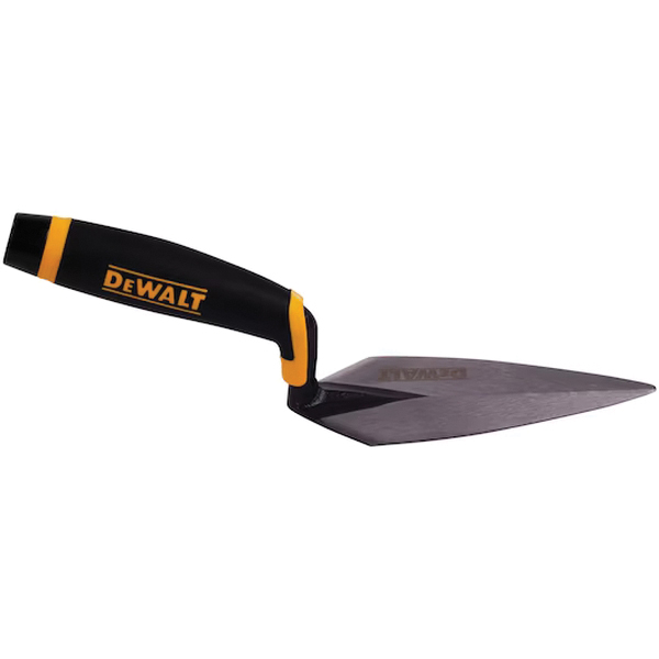 DXTT-3-754 Pointing Trowel, 6 in L Blade, 2-3/4 in W Blade, Carbon Steel Blade, Non-Slip, Soft Grip Handle