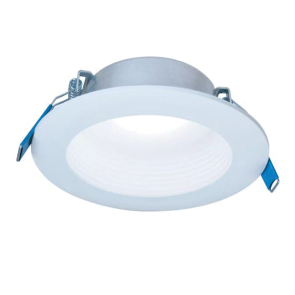 LT Series LTC406FS5B Can Less Downlight, 7.9 W, 120 V, LED Lamp, Plastic, White, Matte