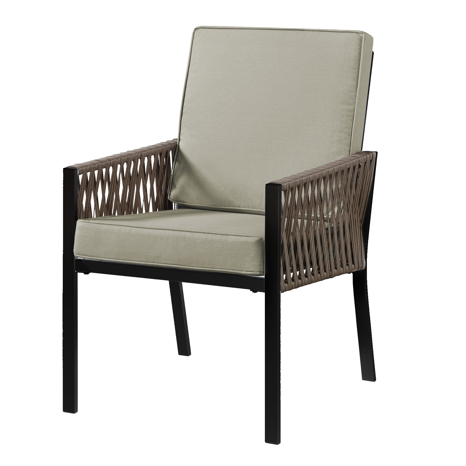 HKVS636B Dining Chair, 23.43 in W, 28.2 in D, 35.43 in H, Steel Frame, Black Frame