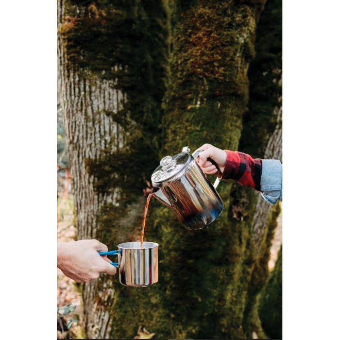 Stansport 237-100 Mug, 20 oz, Stainless Steel