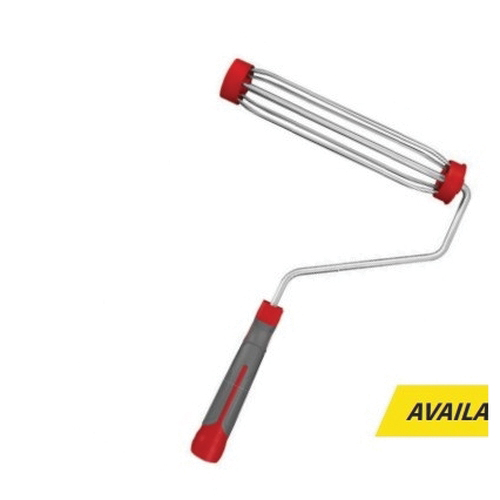 SHERGRIP R014-9 Paint Roller Frame, 9 in L Roller, Ergonomic, Soft Handle