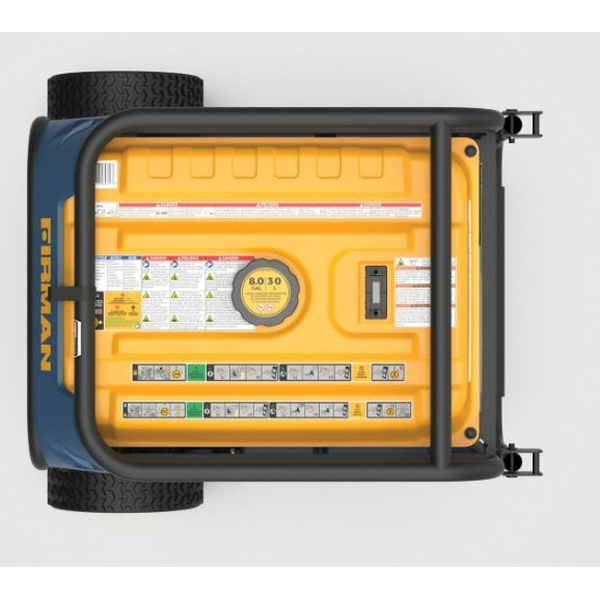 Firman Hybrid Series T08072 Tri-Fuel Portable Generator with Co-Alert, 33 A, 120/240 V, Gasoline, Natural Gas, Propane