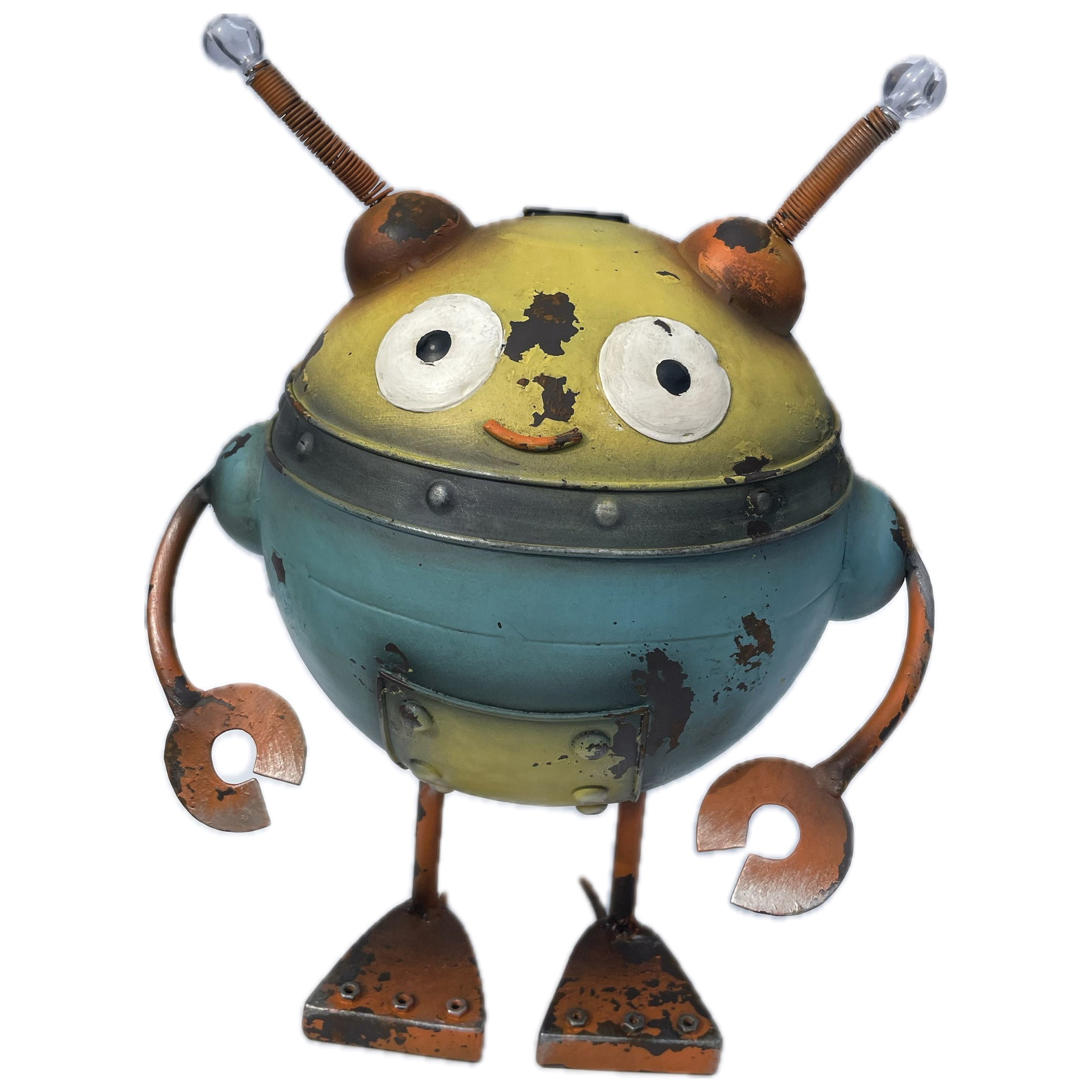 Esschert Design USRBT007 Esschert Design USRBT007 Solar Ornament, Astro Gear Robot - 1