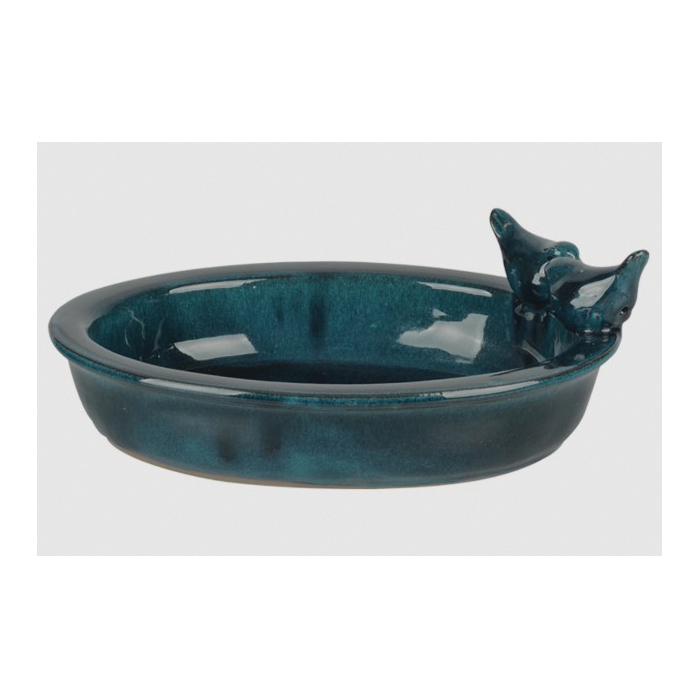 Esschert Design Best for Birds Series FB404 Bird Bath, Ceramic, Assorted - 4