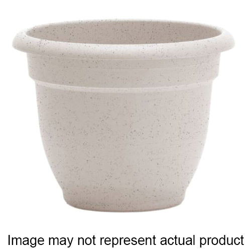 Ariana Series AP0870 Planter, 8 in Dia, Resin, Navy