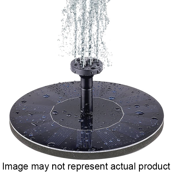 Woodlink 25479 Solar-Powered Birth Bath Fountain Pump