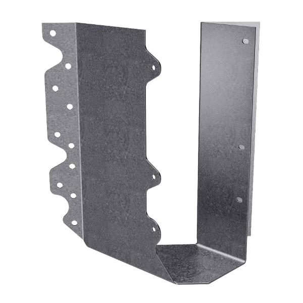 HSUR Series HSUR210-2 Heavy Right Skewed U-Shaped Hanger, 8-11/16 in H, 2-7/16 in D, 3-1/8 in W, Face