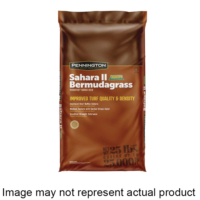 Sahara II 100518871 Bermuda Grass Seed, Multi-Purpose, 50 lb Bag