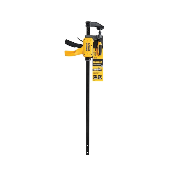 DEWALT ToughSeries DWHT83601 Hybrid Clamp, 300 to 825 lb, 24 in Max Opening Size, 2-1/2 in D Throat - 3
