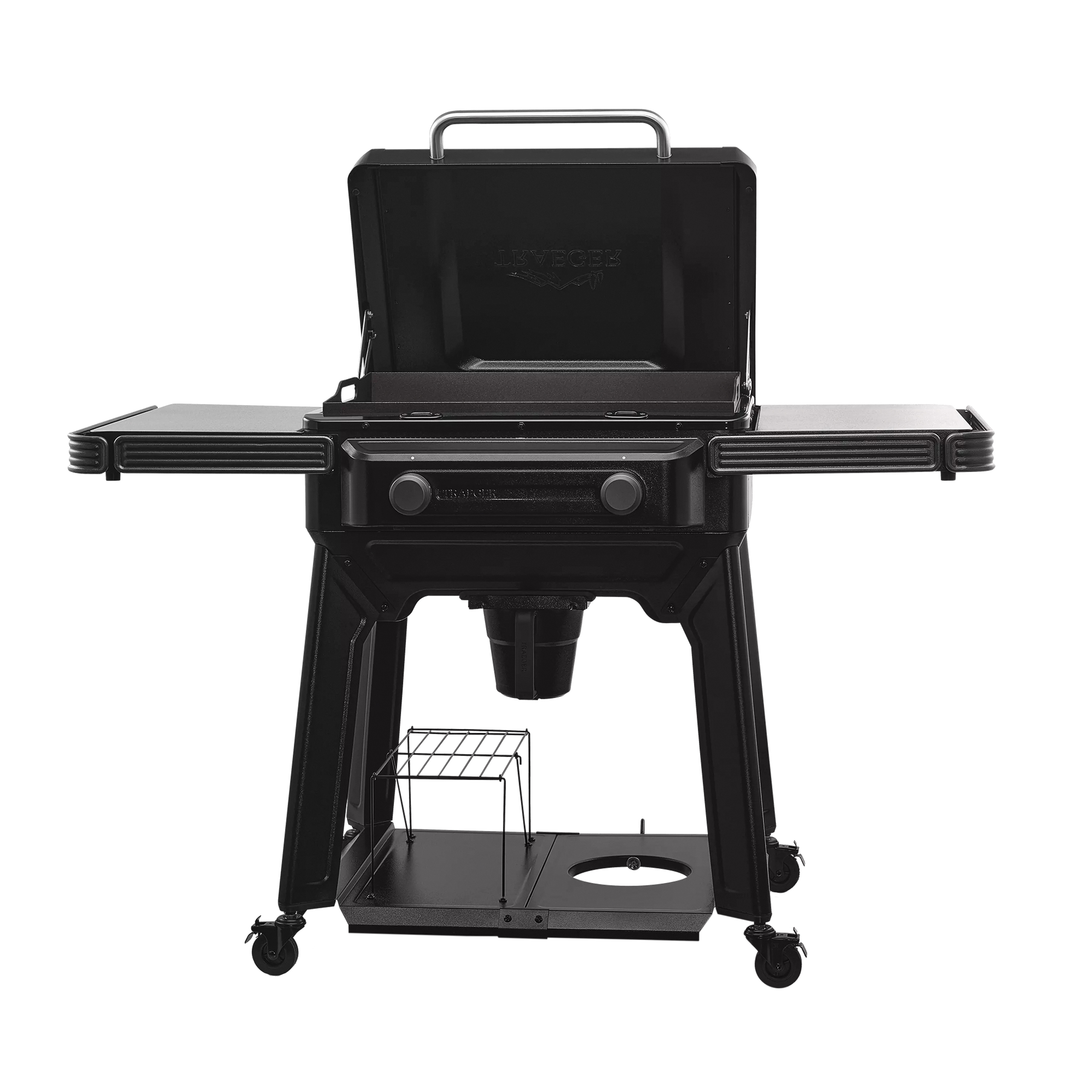 Flatrock TF2NN46DN 2-Zone Griddle, 36,000 Btu, 468 sq-in Primary Cooking Surface, Pop-and-Lock Storage