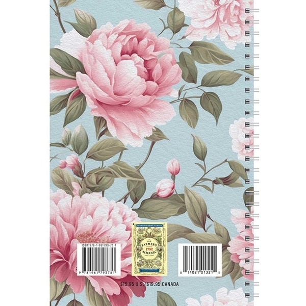 The Old Farmer's Almanac 7020 2025 Garden Journal, English, 112-Page, Wire Binding - 2