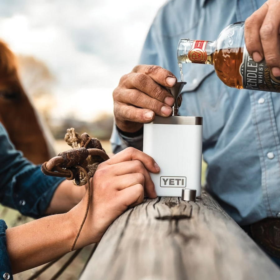 Yeti 21071506156 Flask, Stainless Steel, Big Sky Blue - 5