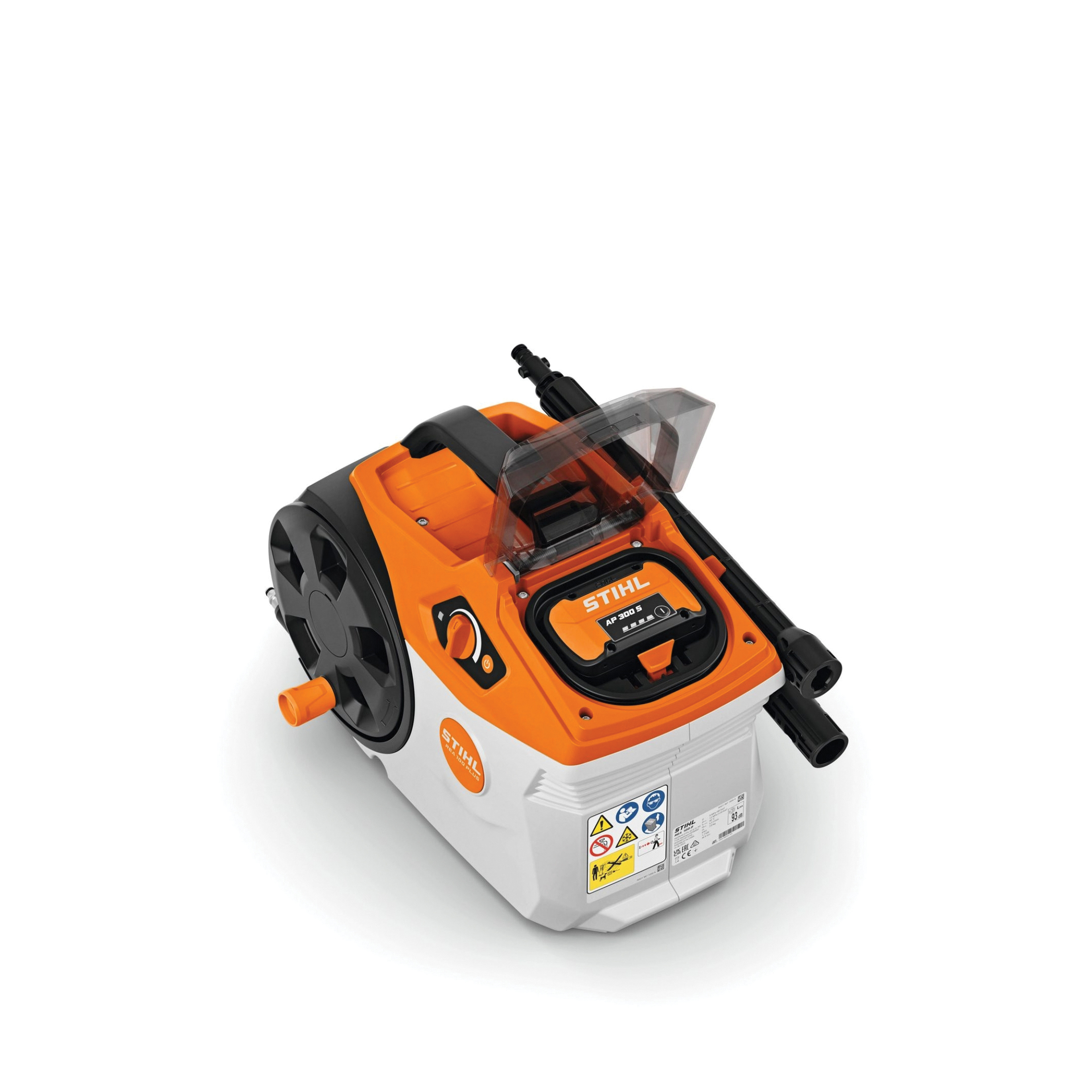 Stihl RA01-011-7633-US Cordless Pressure Washer, Battery Included, 36 V, AP 300 S, 1.2 gpm, 2200 psi Pressure - 3